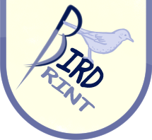 logo bird print